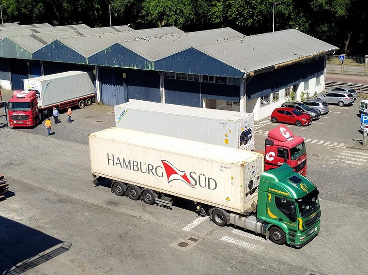 Contenedor reefer refrigerado